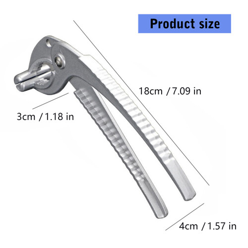 Pince en aluminium résistante à la chaleur en forme d'arc, 2
