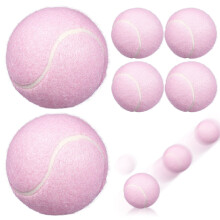 6Stk Rosa Tennisbälle Für Jugend Spielerinnen Und Spielplatz