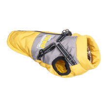 Bequemer Hundemantel, wasserdicht, winddicht,-Gelbgrau 2XL
