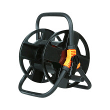 Garden Hose Reel Cart 15m with Fast Winding Handle and Triangle Support for Garden and Car Wash
