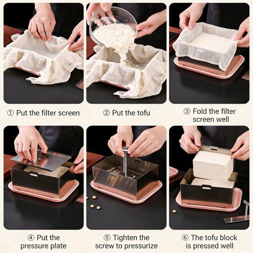 Multifunctional Kitchen Gadget Yogurt Strainer Cheese Press-S 1