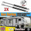 2 X Gas Struts Suit Dometic for Seitz Heki Caravan Hatch Skylight 330mm 2