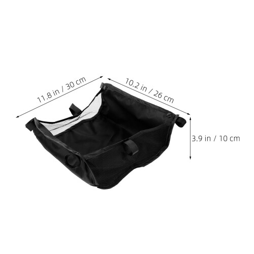 2Stk Geräumige Kinderwagen Ablage Robustem Oxford 1
