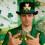 Breathable Cloth Top Hat Celebrating Patrick's-Green 7