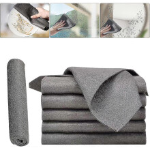 (5Pcs) Thickened Magic Cleaning Cloth, Microfiber Glass Cleaning Cloth Rags, Reusable Cleaning Cloths
