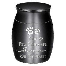 (40 * 30 mm black) Best Seller Pet Urn Collection Memorial Pet Urn