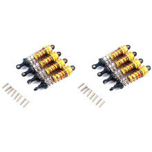 RC Car Shock Absorber Set for Wltoys 144001 1/14 Scale, Metal Upgrade Parts for Enhanced Suspension