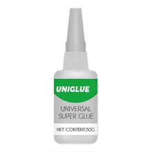 Uniglue Universal Super Glue Strong Plastic Glue for Resin Ceramic Metal Glass
