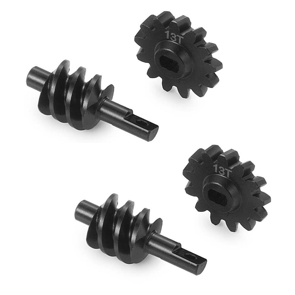 Steel Differential Gears 13T Overdrive And Underdrive Set For Axial Scx24 1/24 Rc Crawler Upgrade Parts 9330225124313