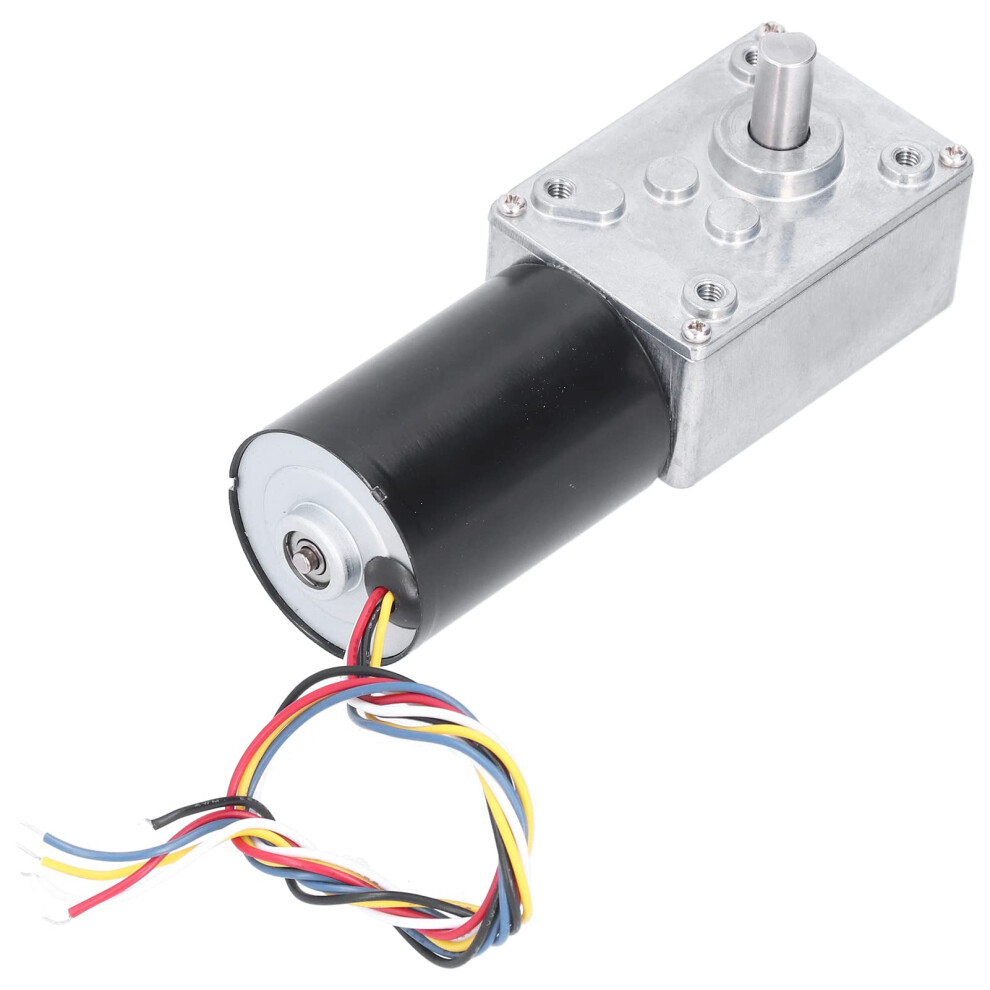 Brushless Dc Worm Gear Motor 24V Torque 27Rpm Low Noise Pwm Speed Control For Automation 9330225124405