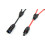 Solar Y Branch Connector 30A Pair, MC4 Parallel Connector 1 to 3 for Solar Panel System Black Red 4