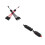 Solar Y Branch Connector 30A Pair, MC4 Parallel Connector 1 to 3 for Solar Panel System Black Red 5