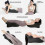 Couple Pillow with 27 Ergonomic Incline Memory Foam Wedge for MultiPosition Support Gray 5