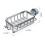 Multifunctional Sink Caddy for Dish Soap Sponge Brush with Drip Tray 2