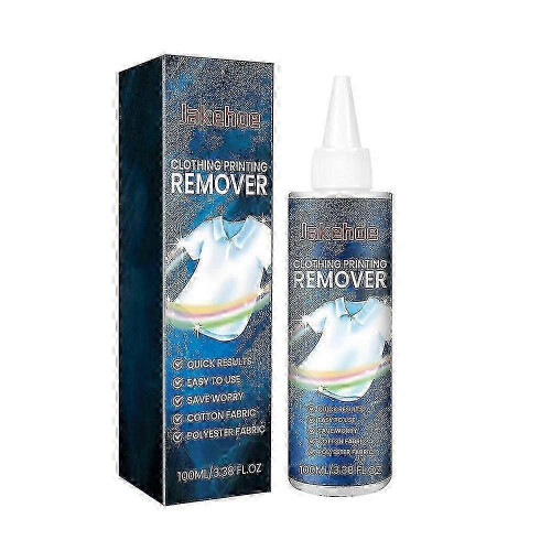 Clothes Print Remover Fabric Print Remover,Pattern Remover,Letter Cleaning Remover