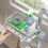 Multifunctional Sink Caddy for Dish Soap Sponge Brush with Drip Tray 11