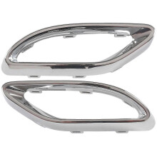 1 pair rear exhaust pipe trim suitable for Mercedes W177 a W238 E W205 C 2058852221,2058852321