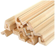 20er-Pack Ersatz-Holzfliesenhalter, Ablagen, Briefablagen, Fliesenhalter, ideal für Bastelarbeiten und Spieleständer, 19 cm - C12