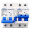 Interruttore automatico manuale doppio 2p+2p CA, 50Hz/60Hz, 40A 1