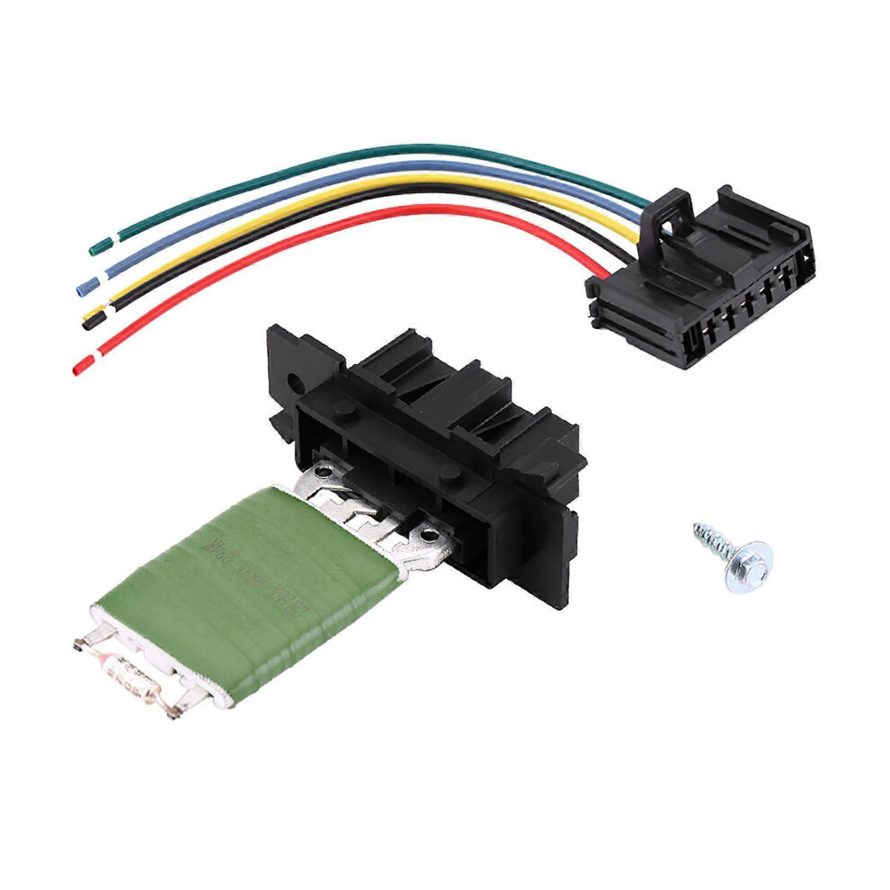 Heater Motor Blower Fan Resistor With Wiring Repair Plug Harness For Fiat Grande Punto Qubo 3559637651484