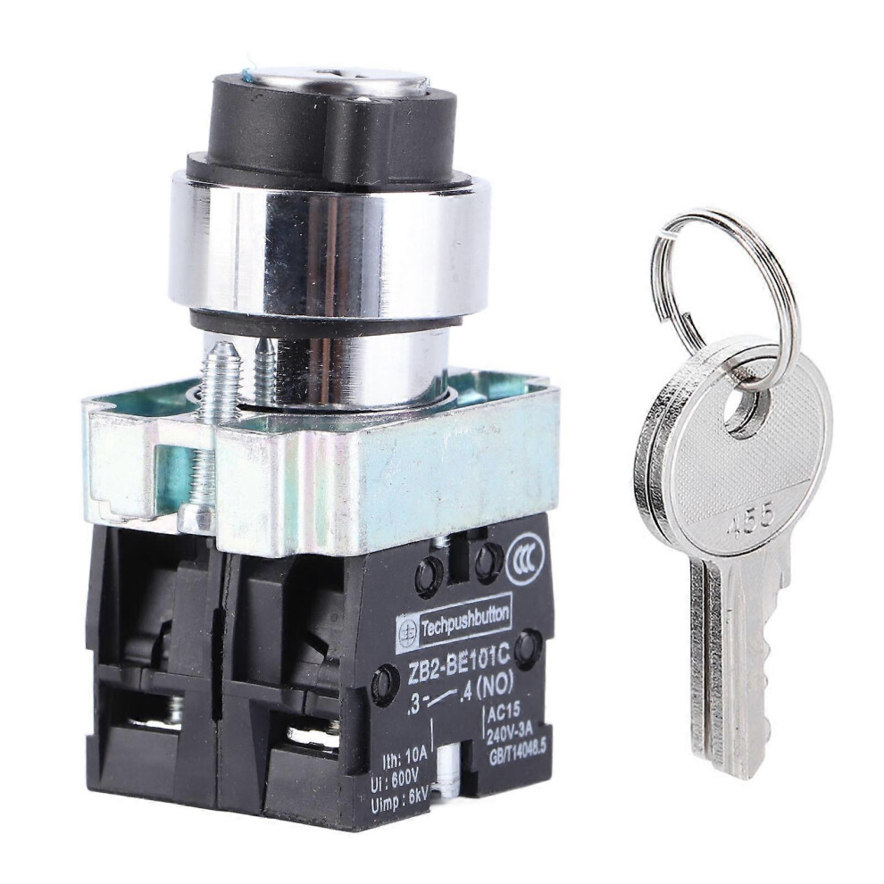 2-Position Key Switch Zb2be101 Zb2be102c With Self-Reset 3467067126314
