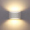 Applique murale LED blanche 7W pour plâtre, compatible avec une utilisation intérieure 1