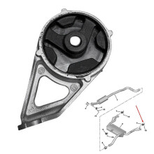 Soporte trasero del tubo de escape del coche 9674325480 para Peugeot Citroën 308s 3008 408 C4 C5 W12728149