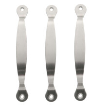 1 Set 3-teilige Edelstahl-Schneidebrettgriffe