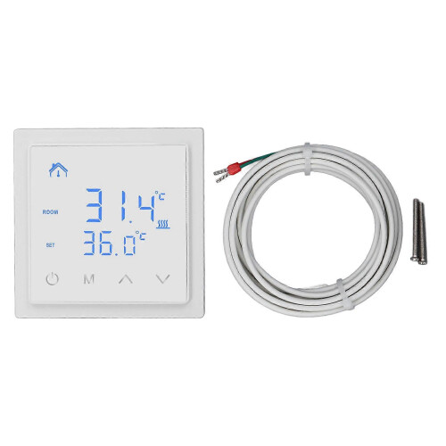 Digital Thermostat compatible with Underfloor Heating 16A 85-250V