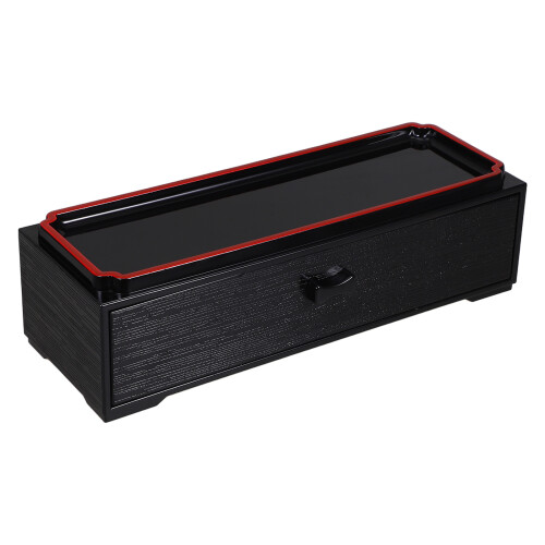 Multifunktionaler Chopstick Organizer Dunkelbraun Für