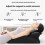Couples Pillow with 27 Ergonomic Tilt, Contoured Memory Foam Support for Side Sleepers, Black 4