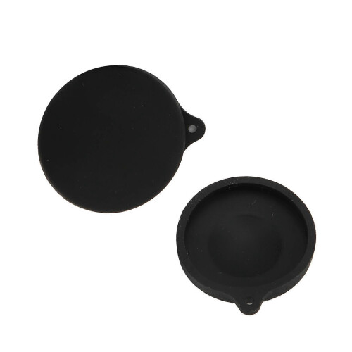 2pcs Panoramic Motion Camera Lens Protector Silicone Lens Protective Cap for GoPro MAX Camera