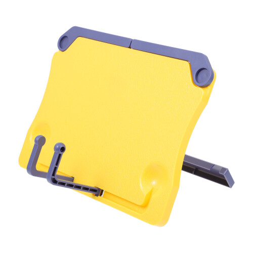 Gelber Leseständer Faltbar Desktop Bücherhalter ABS