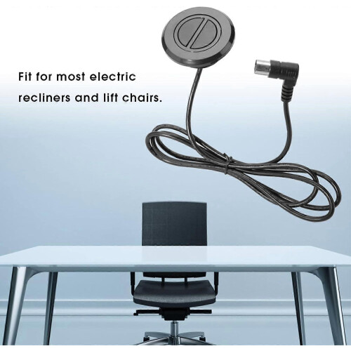 Electric Recliner Chair Remote Control with 2 Round Buttons compatible with Sofa Switch Replacement 1