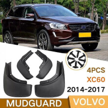 NEW Front & Rear Splash Guards Mud Flaps FOR 2014-2017 Volvo XC60 R-Design