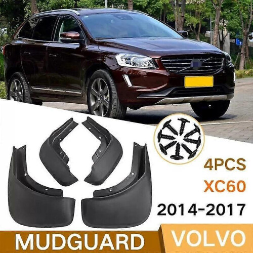 NEW Front & Rear Splash Guards Mud Flaps FOR 2014-2017 Volvo XC60 R-Design 1