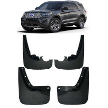 Genuine Front & Rear Splash Guards Mud Flaps FOR 2020-2024 Ford Explorer
