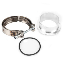 Σφιγκτήρας φλάντζας V-band για συμπιεστή Turbo για Holset HX35 HX35W HX40W YEMAA