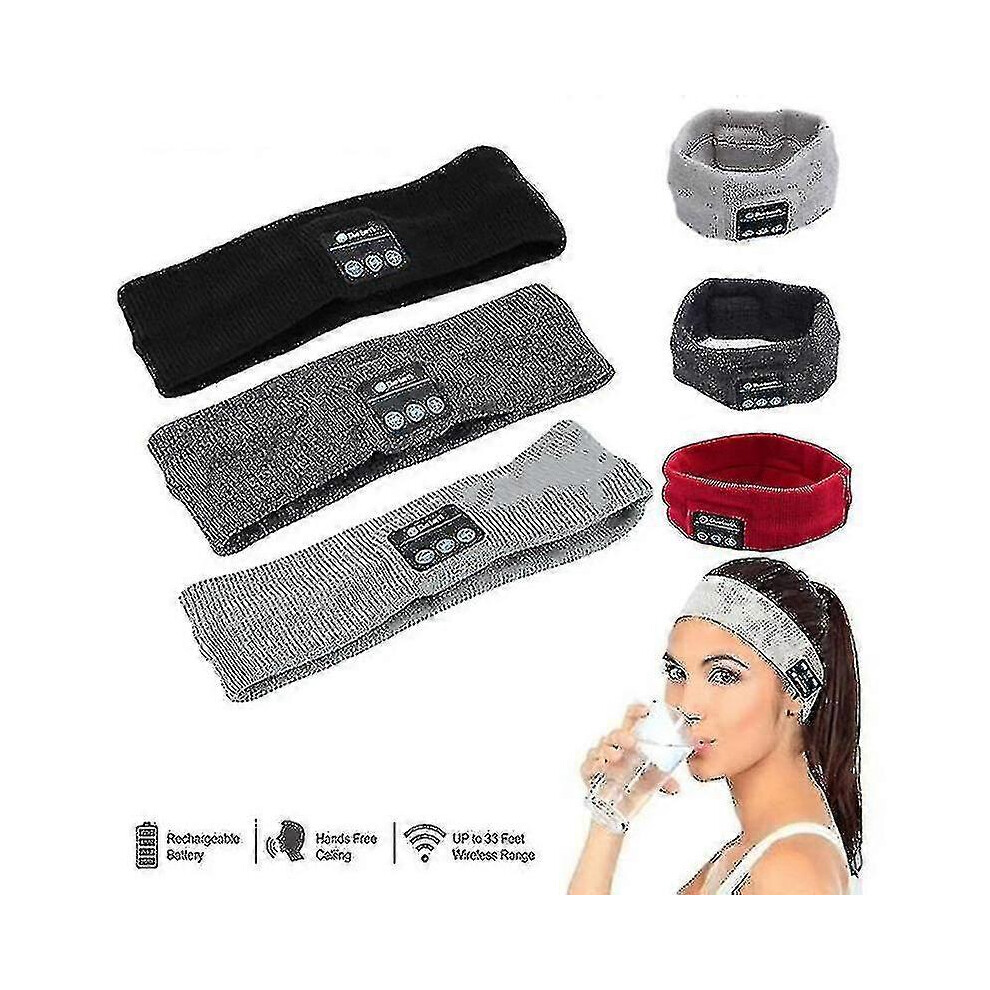 Wireless Sleep Headphones Bluetooth Headband Compatible With Sleeping Yoga Jogging 3250402533270