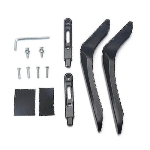Base ajustável para suporte de TV compatível com TVs de 32 a 65 polegadas, com suporte de metal. 2
