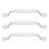 1 Set 3-teilige Edelstahl-Schneidebrettgriffe 2
