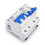 Interruttore automatico manuale doppio 2p+2p CA, 50Hz/60Hz, 40A 2