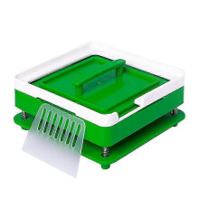Plaque de remplissage de capsules ABS 000-100 trous / Dispositif de remplissage de capsules / Machine d'emballage manuelle de capsules, verte