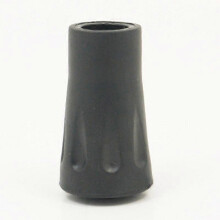 4-Pack - Rubber Feet for Walking Poles 11mm / Hiking Poles Black