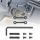4PACK High Precision.154 Non-Rotation Anti-Walk Hammer Trigger Small Pin Hole 2