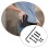4PACK High Precision.154 Non-Rotation Anti-Walk Hammer Trigger Small Pin Hole 3