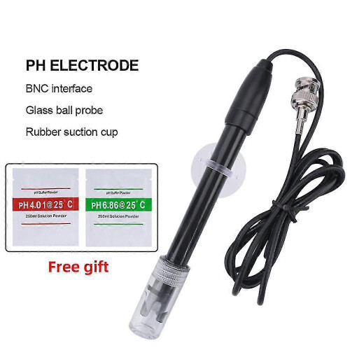 pH Replacement Probe Electrode compatible with Aquarium Hydroponics Lab, BNC Q9 Connector 1