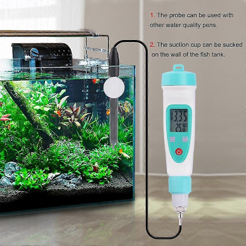 pH Replacement Probe Electrode compatible with Aquarium Hydroponics Lab, BNC Q9 Connector 2