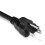 Καλώδιο επέκτασης ρεύματος NEMA 5-15P έως 5-15R 16AWG 5