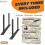 Heavy Duty Floating Shelf Bracket 2 Pcs Solid Steel Supports 5